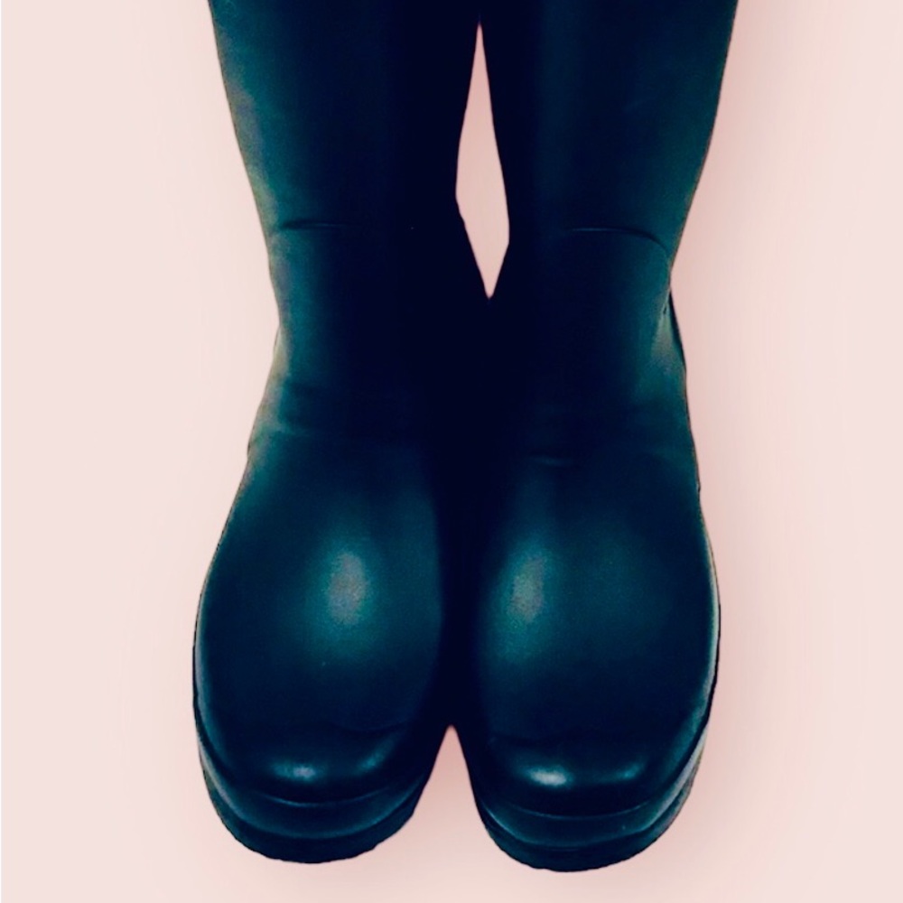 Black Hunter Knee High Boots 7 - Picture 12 of 13